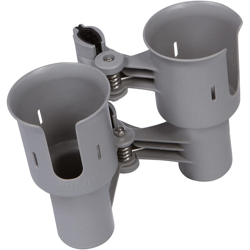 ROBOCUP, (Gray), Best Cup Holder for Drinks, Fishing Rod/Pole, Boat, Beach Chair, Golf Cart, Wheelchair, Walker, Drum Sticks, Microphone Stand - Image 2